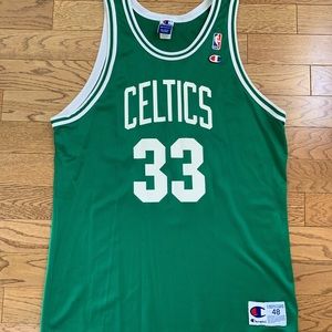 VTG Larry Bird #33 Boston Celtics Jersey 48 XL